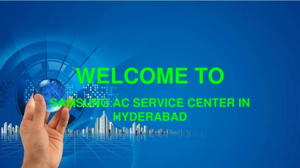 welcome to