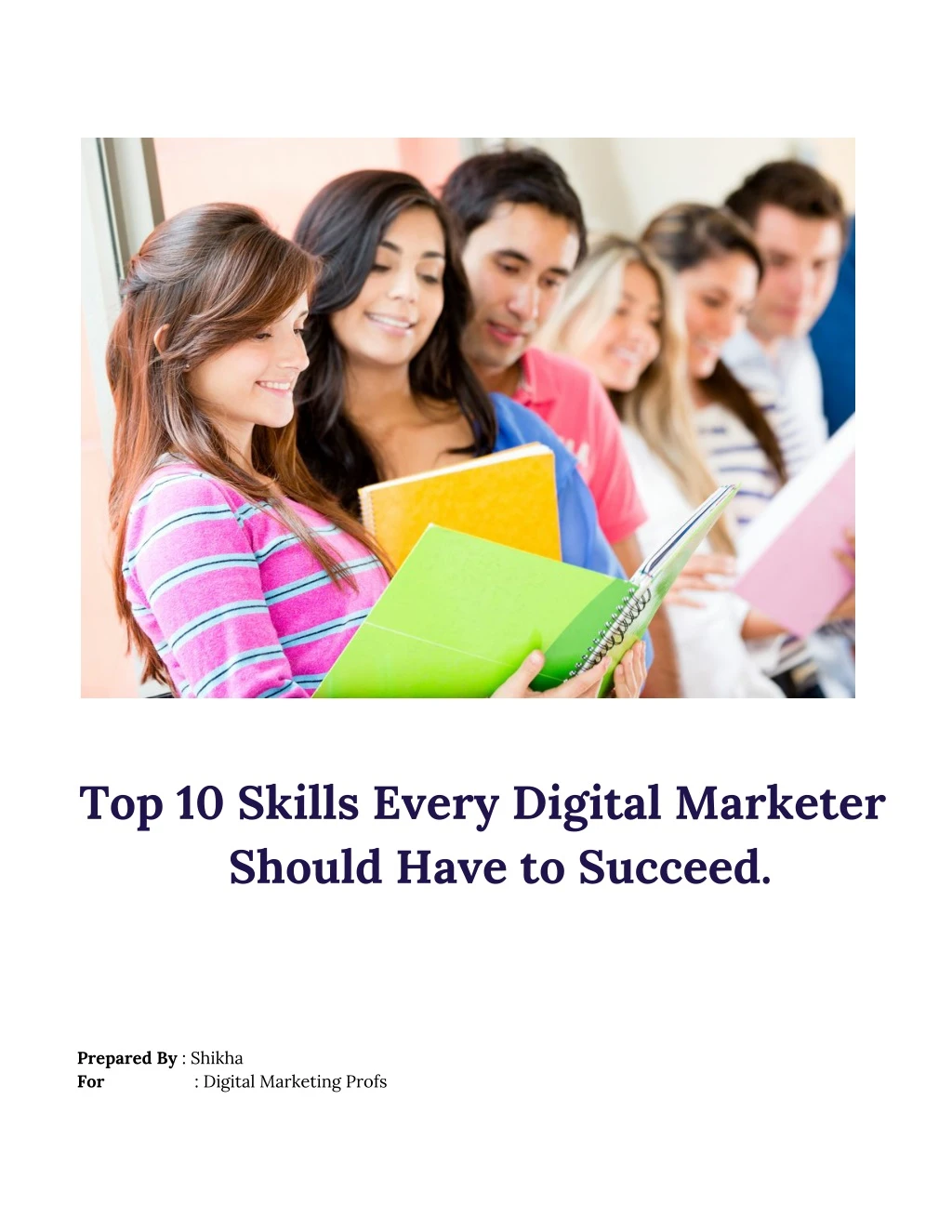 top 10 skills every digital marketer should have