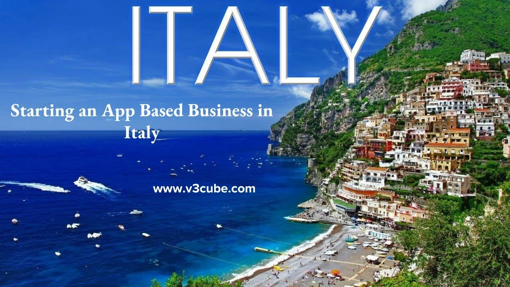 starting an app based business in italy