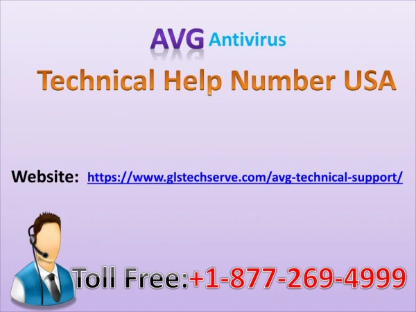 AVG Antivirus Technical Help Number USA 1-877-269-4999