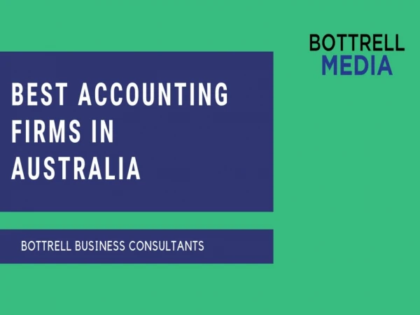 Best Accounting Firms in Australia