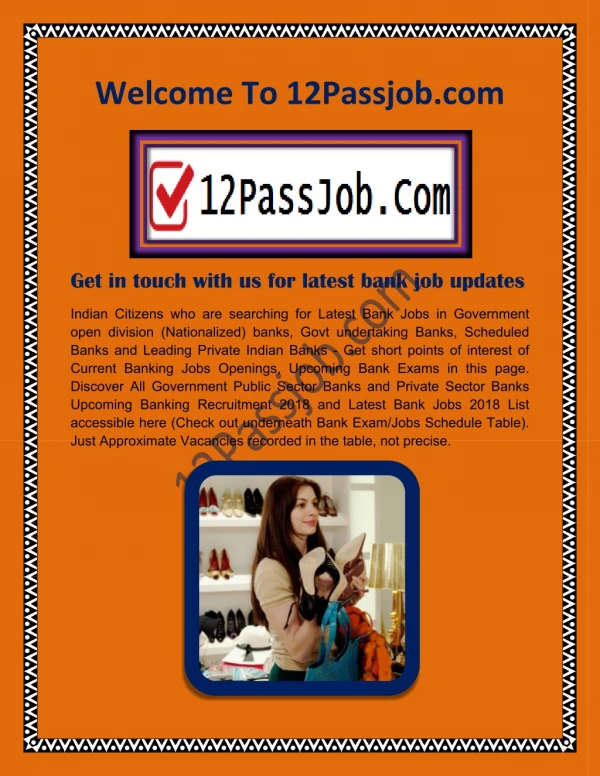 12th Pass Job, 12th pass vacancy - www.12passjob.com