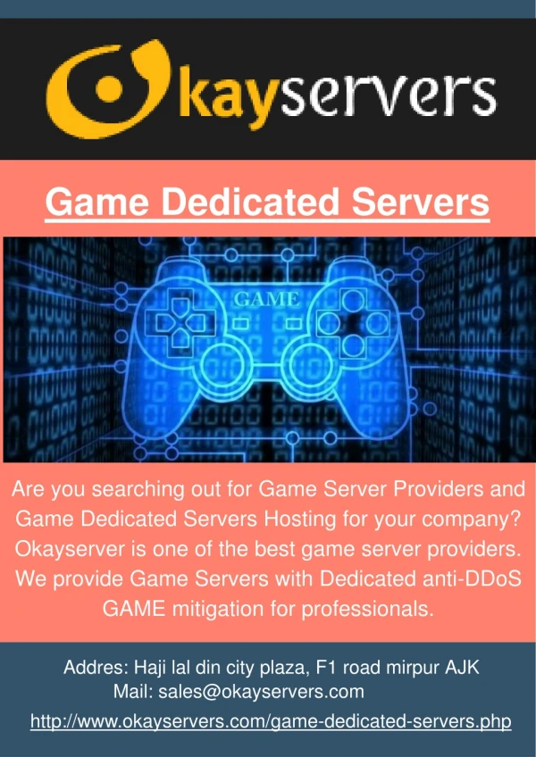 Game Dedicated Servers