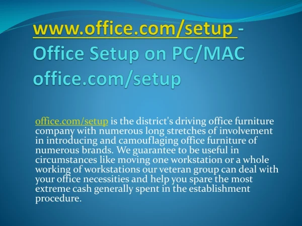 www office com setup office setup on pc mac office com setup