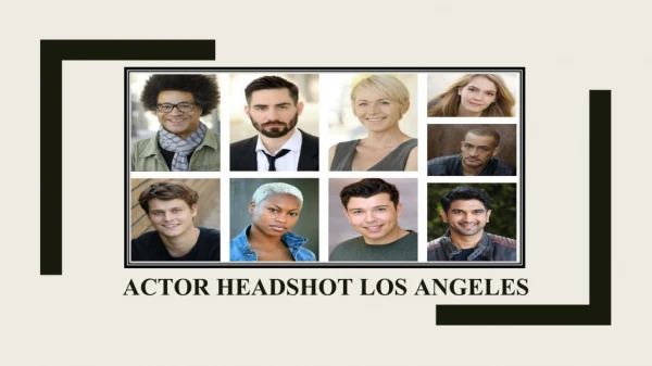 How to take Great Actor Headshot Los Angeles