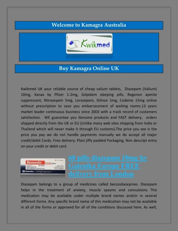 Buy Kamagra Online UK at kamagra-australia.com