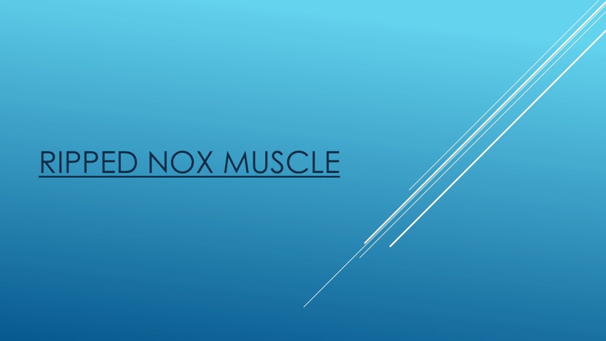 PPT - Ripped NOX Muscle PowerPoint Presentation, free download - ID:8153478