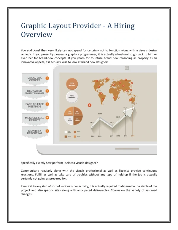 Graphic Layout Provider - A Hiring Overview