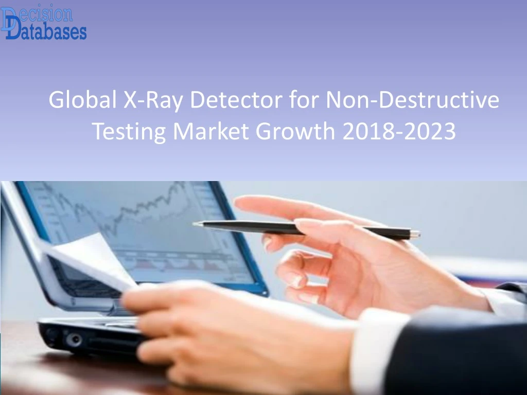 global x ray detector for non destructive testing