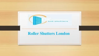 Roller Shutters London