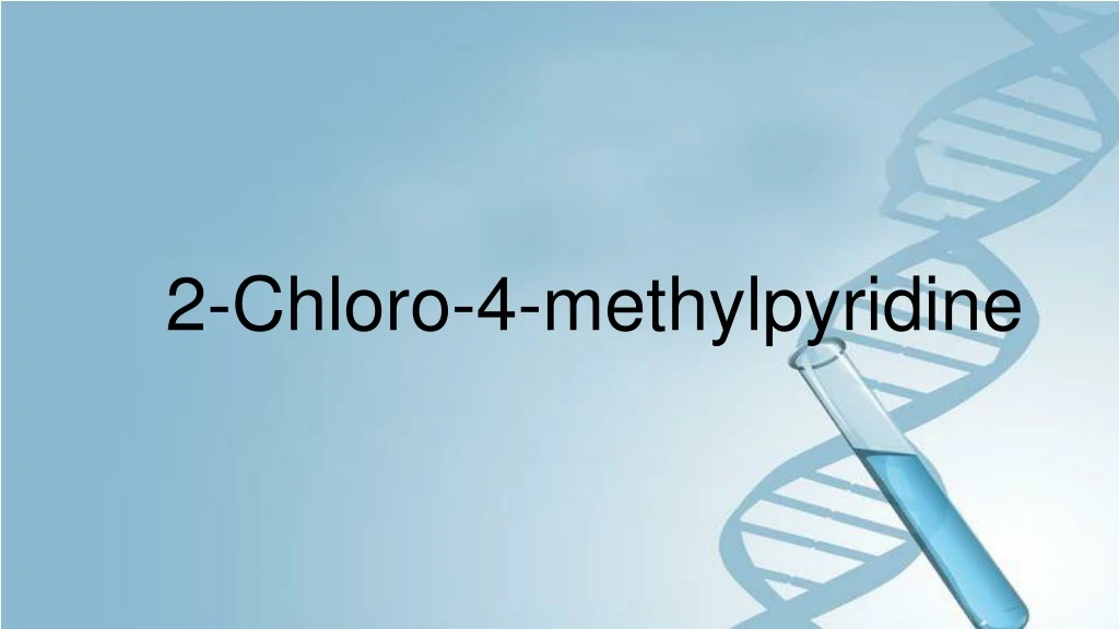 2 chloro 4 methylpyridine