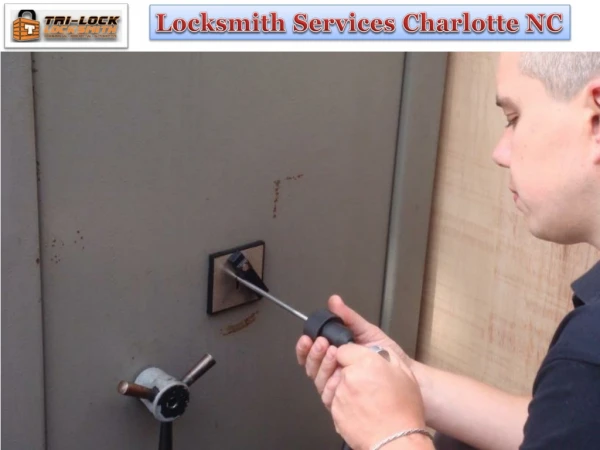 Locksmith Services in Charlotte NC