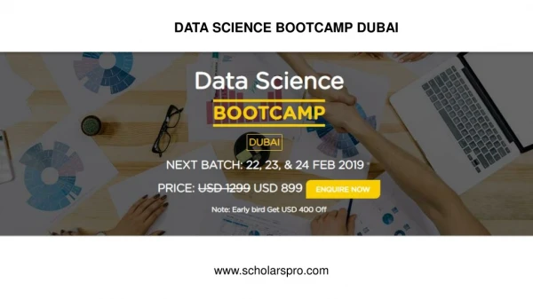 Data Science Bootcamp Dubai : Scholarspro.com
