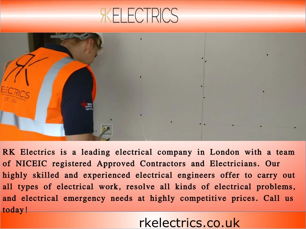 rk electrics is a leading electrical company