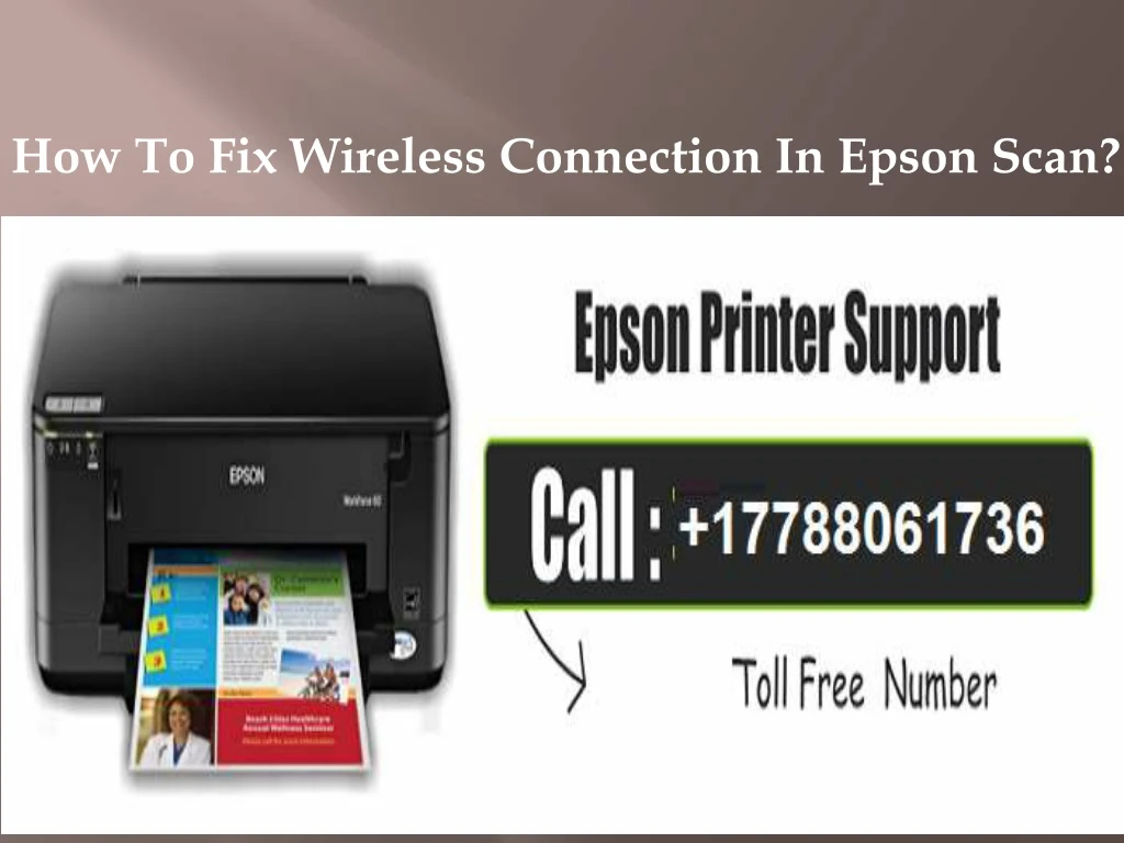 how to fix wireless connection in epson scan