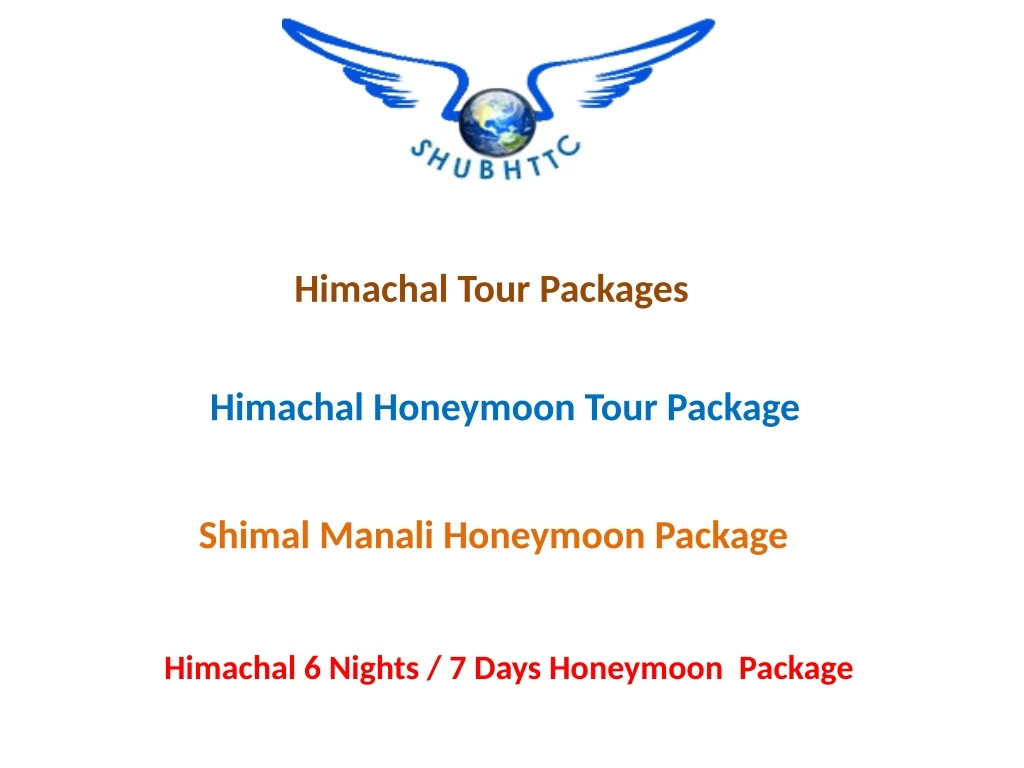 himachal tour packages