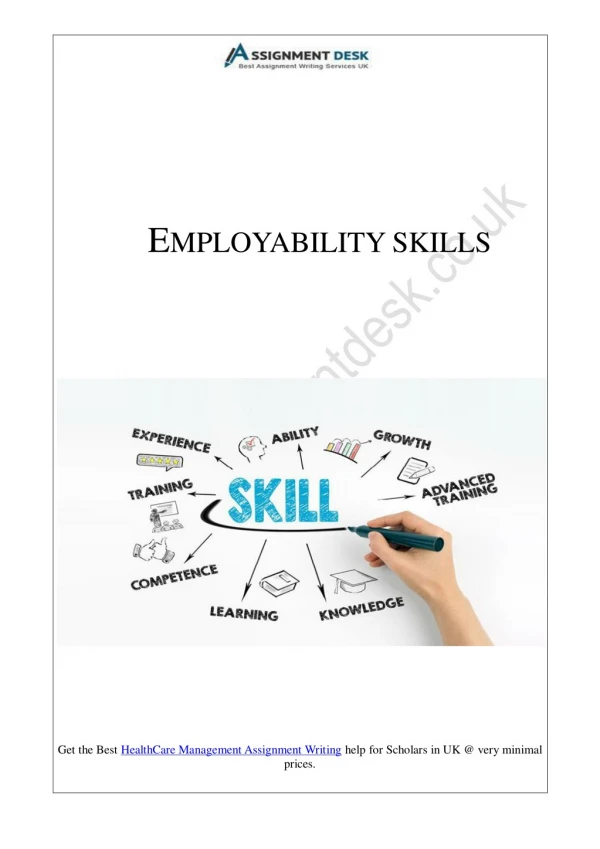 Why Are Employability Skills Important in Health Care?