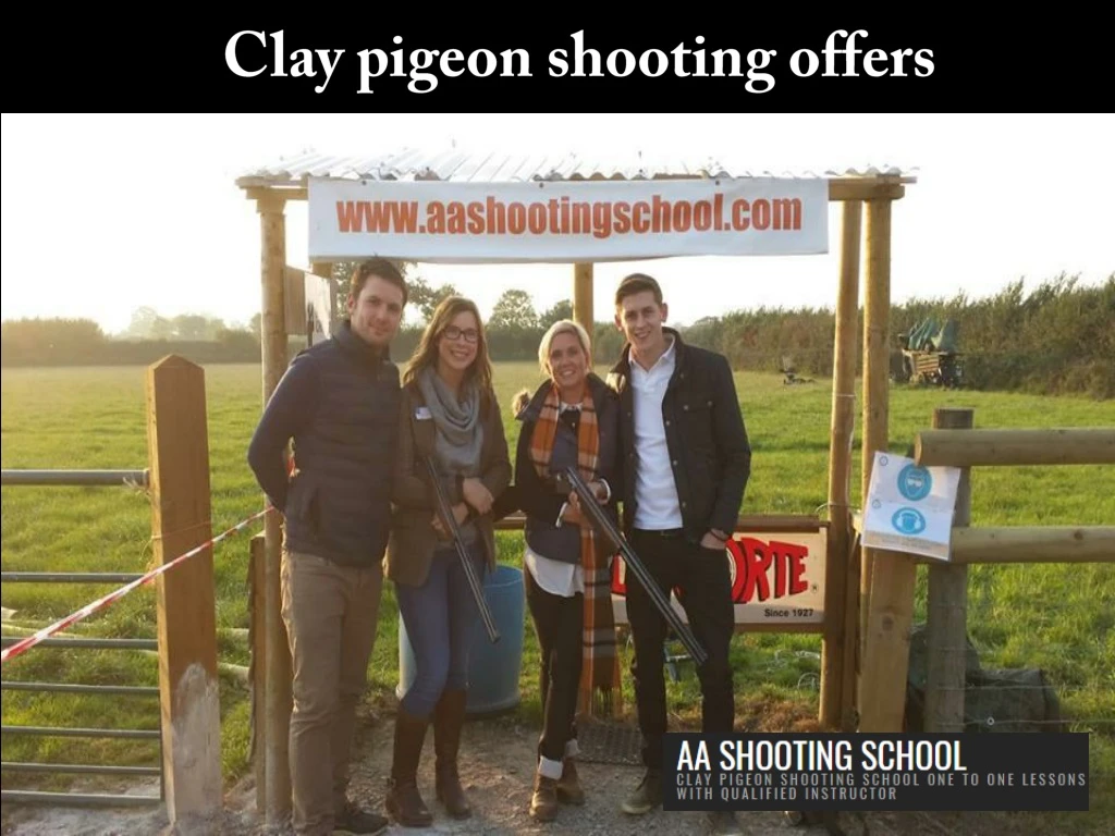 clay pigeon shooting offers