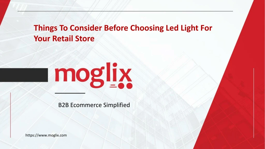 things to consider before choosing led light