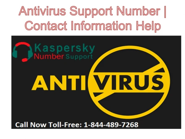 Antivirus Support Number | Contact Information Help