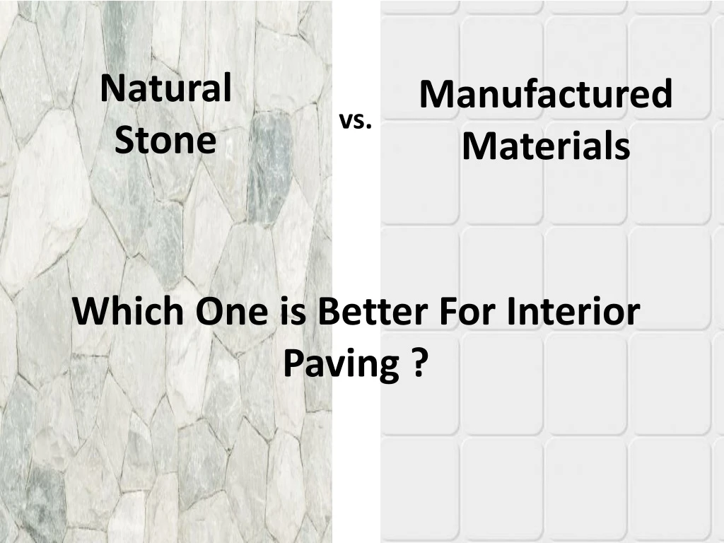 natural stone