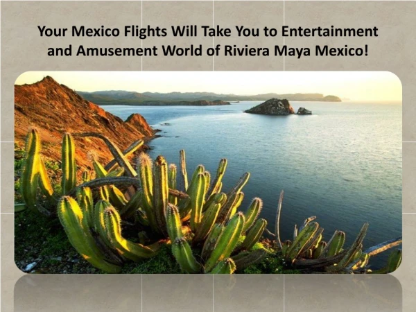 Find cheapest flights from Mexico to Anywherein US