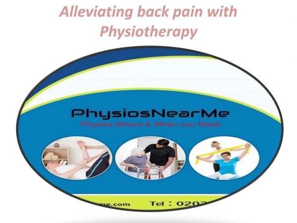 Alleviating back pain with physiotherapy