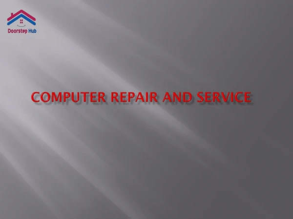 computer Service Repair in Hyderabad