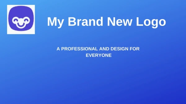 Logo for my company | My brand new logo