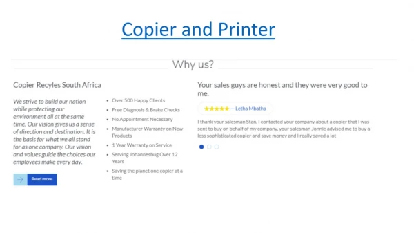 Copier & Printer