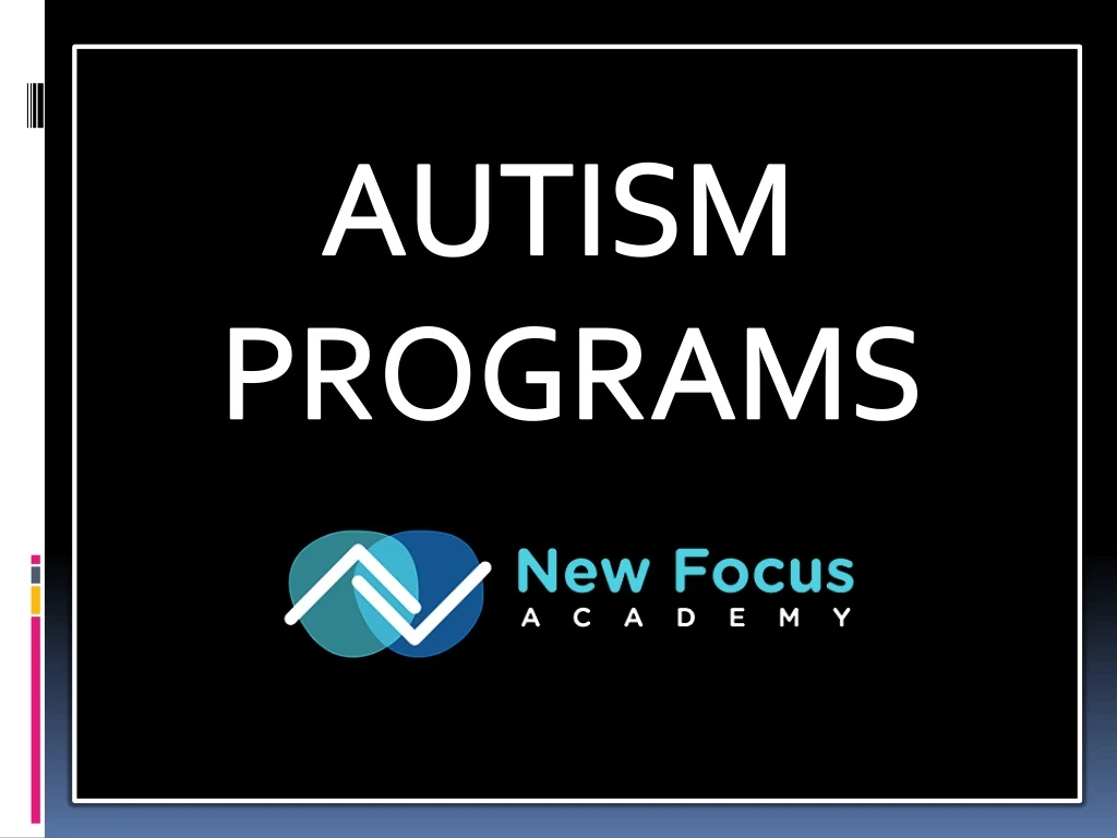 autism programs