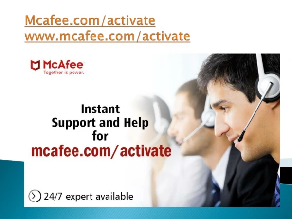 Mcafee.com/activate - How to install and Activate McAfee