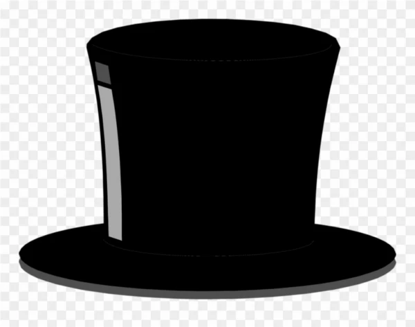 Top Hat Free Stock Photo Illustration Of A Black Top - Black Top Hat Clip Art - Png Download