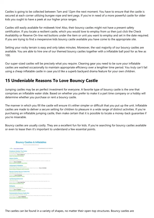 So You've Bought Bouncy Castle Logo ... Now What?