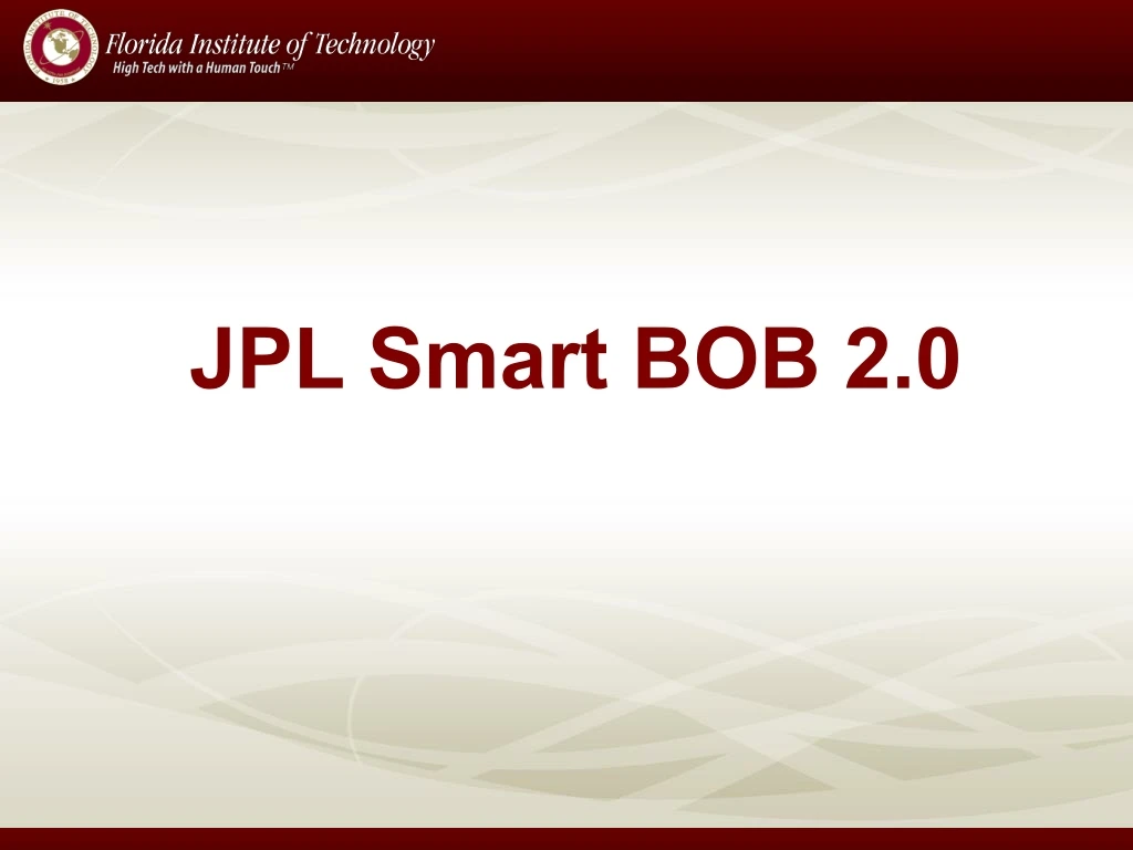 jpl smart bob 2 0