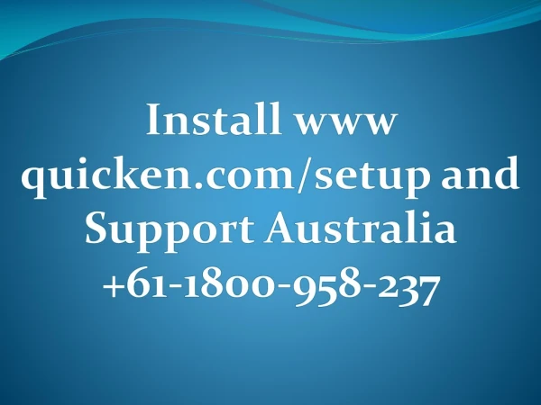 Manage Your Quicken Account With Quicken Support
