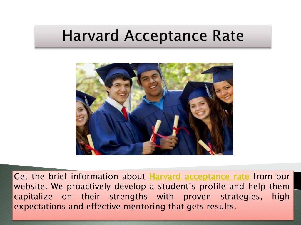 harvard acceptance rate