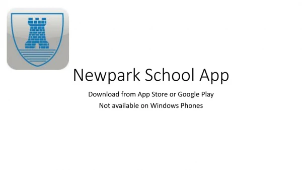 Newpark School App