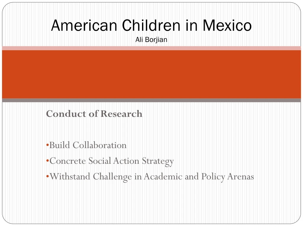 american children in mexico ali borjian