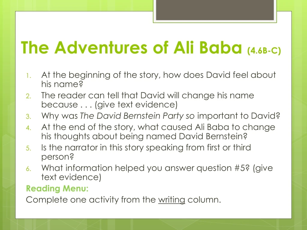 the adventures of ali baba 4 6b c