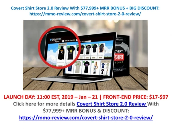 Covert Shirt Store 2.0 Review