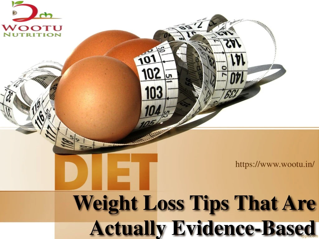 weight loss tips that are actually evidence based