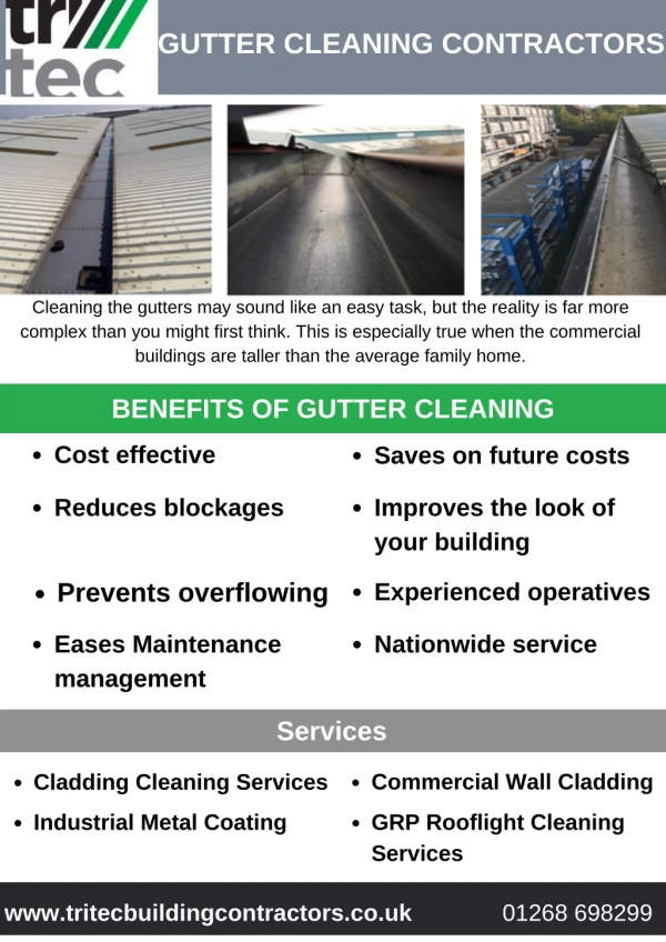 GUTTER CLEANING CONTRACTORS