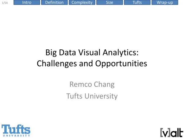 Big Data Visual Analytics: Challenges and Opportunities