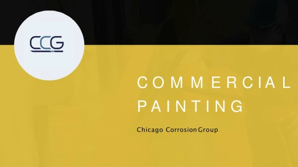 Commericial Paiting | Corrosion Protection | CCG