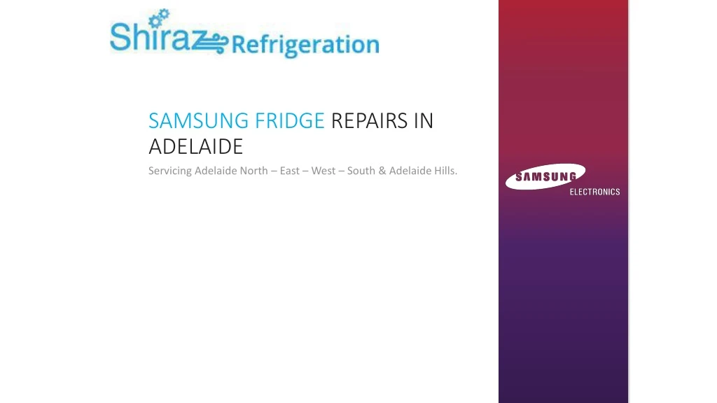 samsung fridge repairs in adelaide