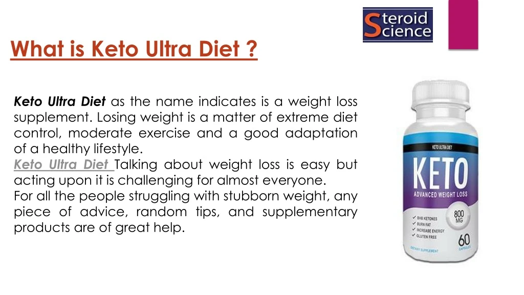 what is keto ultra diet
