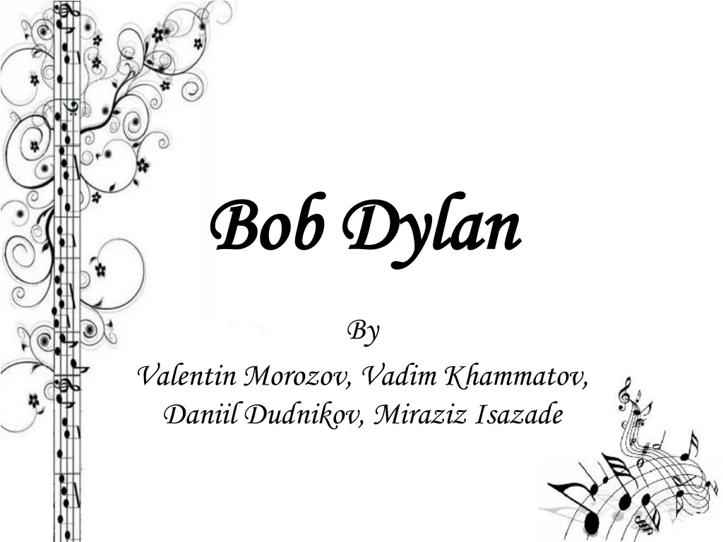 bob dylan