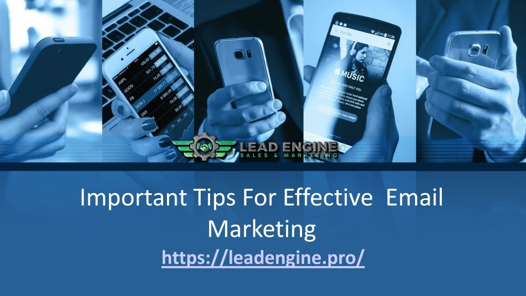 important tips for effective email marketing