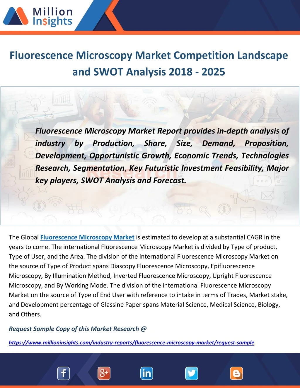 fluorescence microscopy market competition